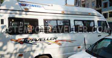 char dham yatra by 15+1 seater luxury tempo traveller
