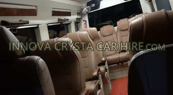 10+1 seater deluxe 1x1 maharaja tempo traveller on rent in delhi